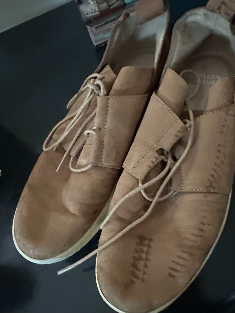 Eileen Fisher Men's Slip-On Loafers in Tan